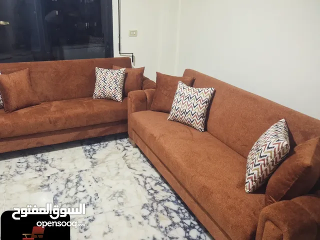 كنبيات حديثه خشب زان افضل انواع القماش  سعر الكنبه الوحده 275 دولار