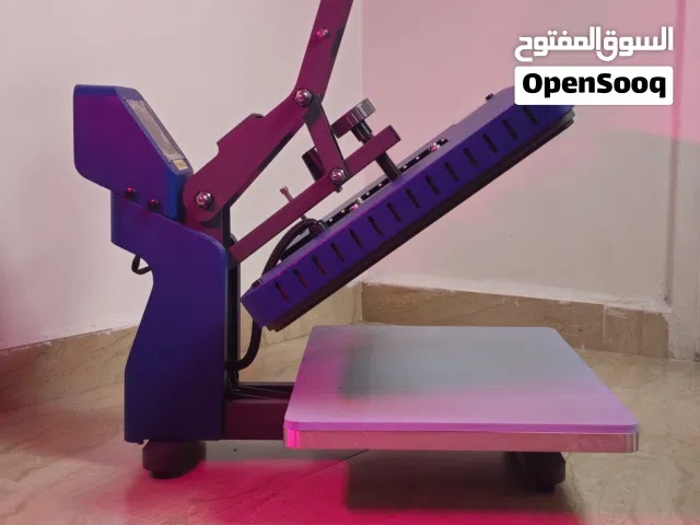 العنوان: للبيع مكبس حراري BestSub (أزرق سيشيل) - نظيف حيل كأنه جديد