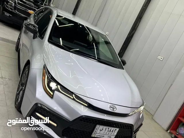 للبيع كورلا 2020 se حادث بابتين فقط بدون صبغ تبديل ابواب اصليه سياره جديده وبدون اي نقص