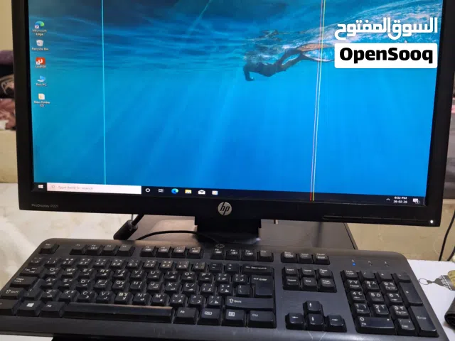 hp I7 4th generation  full set pc with monitor  40 riyal