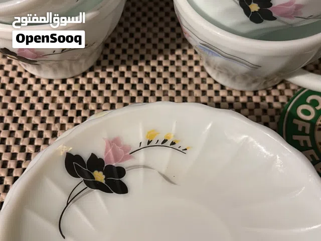 اكواب شاي مستعمله نظيف
