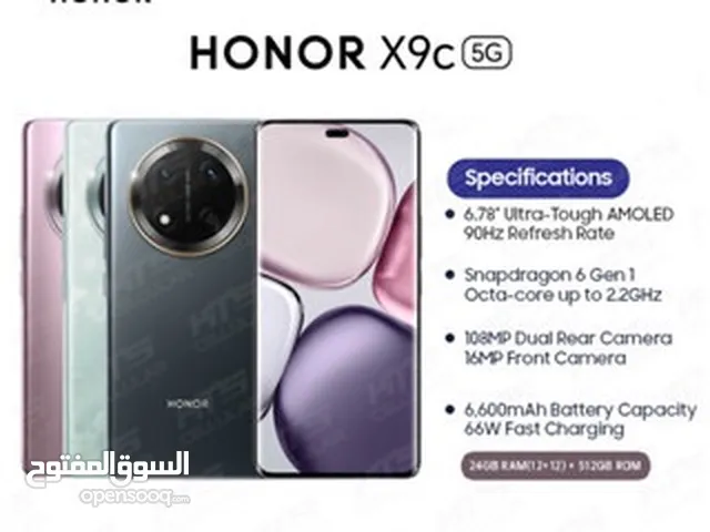 HONOR X9C كفالة الوكيل الرسمي في الاردن كفالة AVENUE يوجد بكج اصلي الشركة