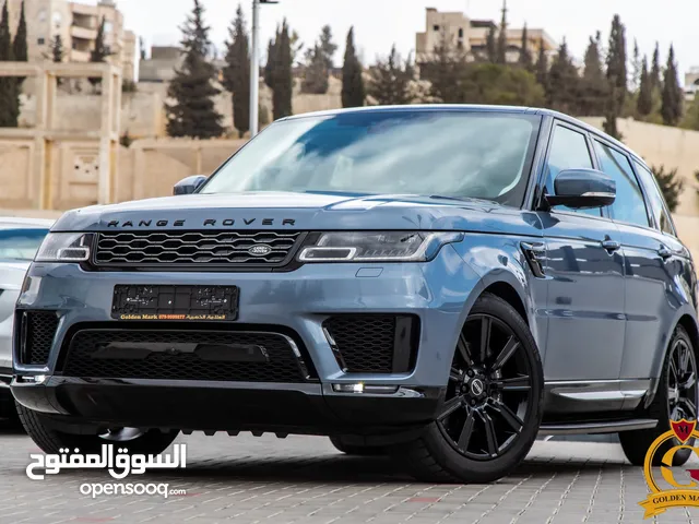 Range Rover Sport 2021 Hse Plug in hybrid  Black edition    السيارة وارد المانيا