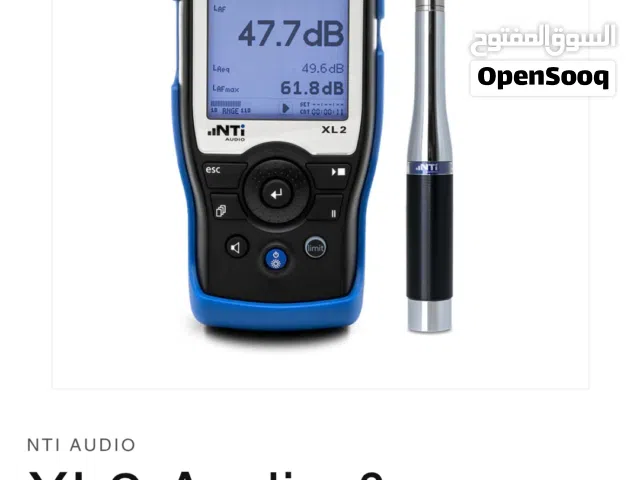 جهاز قياس الصوت_ الضوضاء Noise measuring device  nti xl2 Noise meter for sale less used