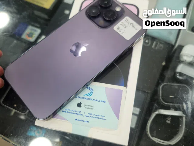 iPhone 14 Pro max 256GB  جيجا  بحالة ممتازة شرق الأوسط