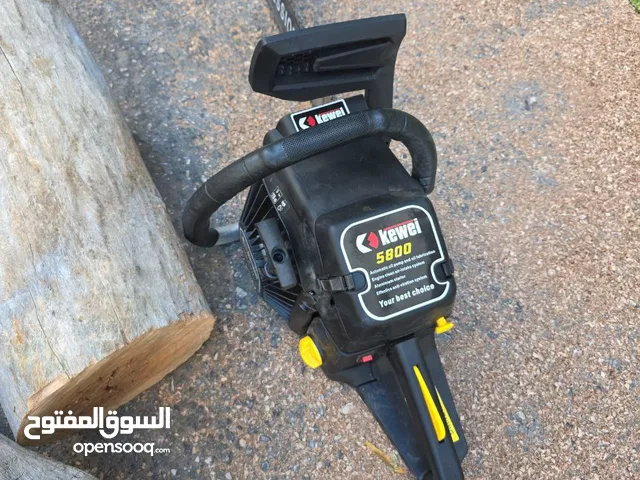 أكبر تشكيلة مناشير بنزين وصلت عند شركة البارون للتجارة والتسويق  منشار Kewel 5800 محرك فعلي 58cc