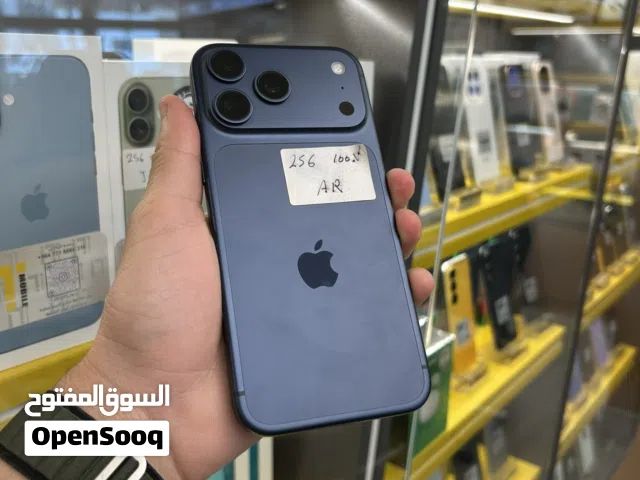 ايفون 17 بروماكس شرق اوسط 256 بطارية 100