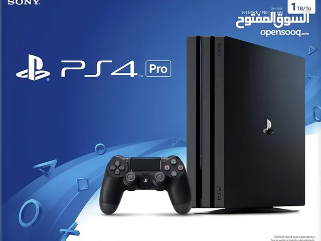 ps4 pro بلستيشن 4 برو 861 قب مع حساب 14  لعبه