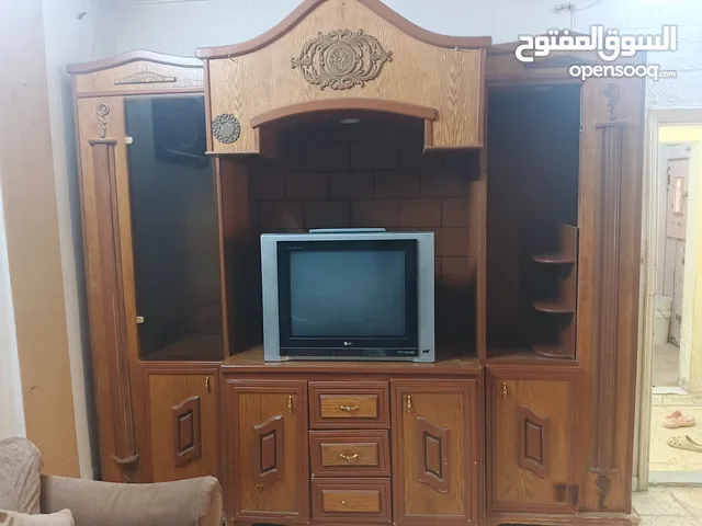 بوفيه بني خشب لاتيه