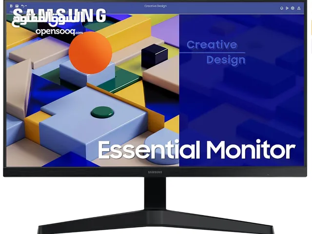 تصميم بلا حدود مع Samsung من جامبو مع 22Inch Essential Monitor S3 S31C (LS22C310EAMXUE)