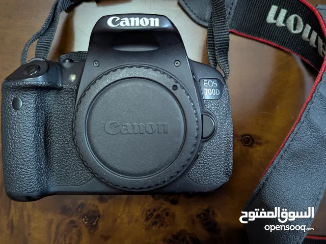 Canon 700d كانون مع عدسات