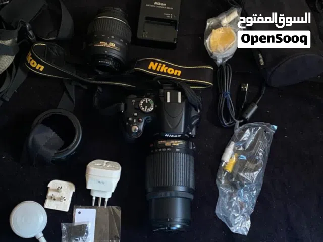 كاميرا Nikon D5100 مع عدستين + حالة ممتازة+حقيبتها الخاصه