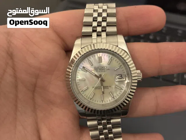 Seiko mod 2024 automatic movement pearl dial