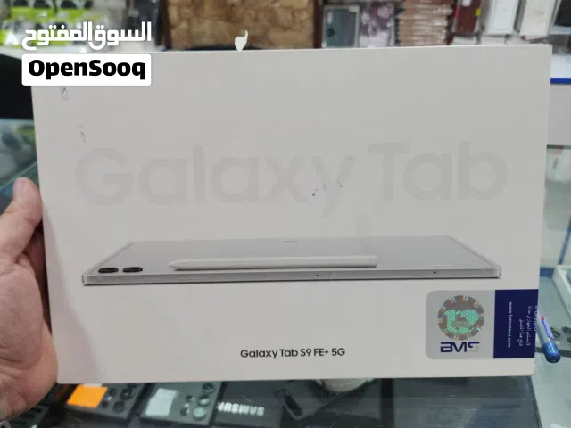 Samsung tab S9 fe plus 5G   مستعمل بحالة ممتازة
