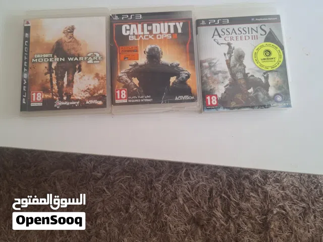 لعبت assassins creed 3 لعبت call of duty لعبت modern warfare 2 ps3