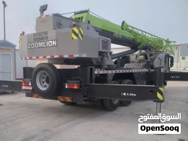 معدات ثقيلة للإيجار يومي او شهري كرين 30طن +كرين 55 طن + هايب + فورك ليفت 11طن