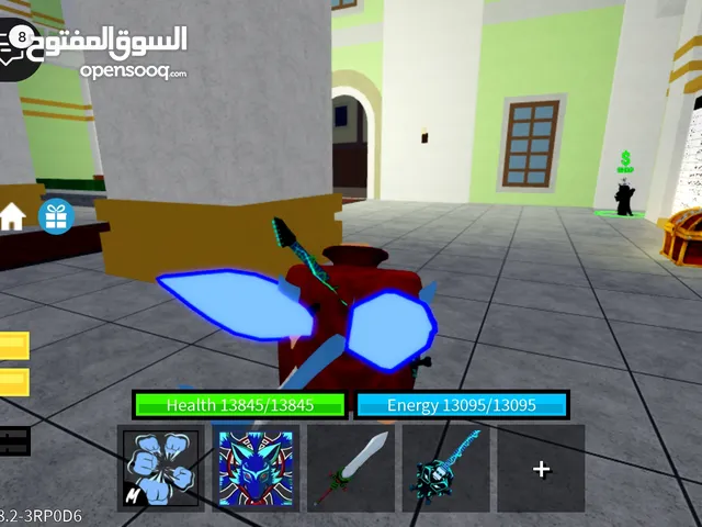 حساب بلوكس فروت قوي جدا ماكل كيتسوني مع بلو لوك ومشحون فيه روكبس
