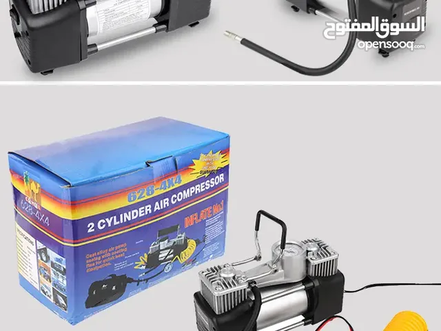 منفاخ عجال السيارات الجمل الاصلي راسين 2 بستون الاصلي بشتغل على البطاريه او الولاعه منفاج اطارات