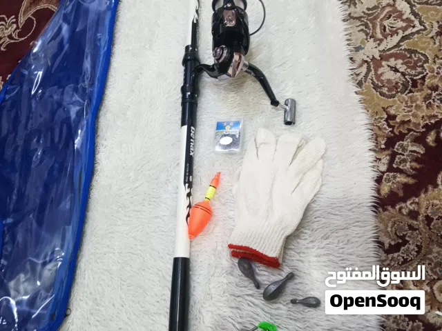 سنارة صيد الاسماك جديده وذات جوده عاليه