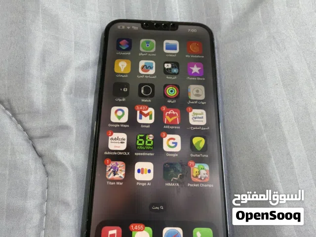 ايفون 13 برو ماكس 256 جديد بدون ولا شمخ ولا يتبطل ابدا