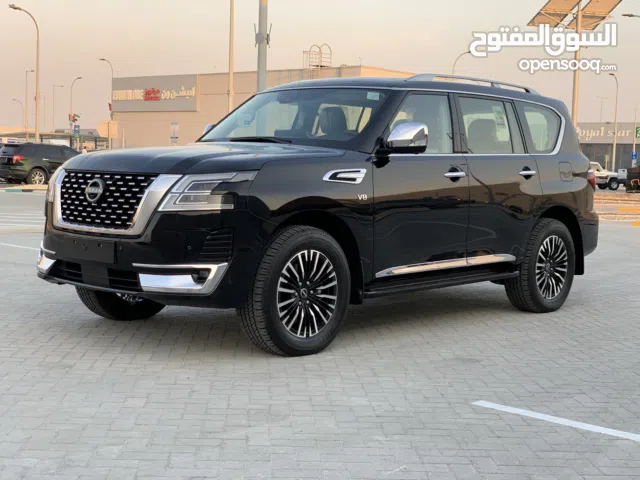 للبيع نوع: نيسان باترول LE بلاتينيوم  خليجي : خليجي المسعود  موديل: 2024