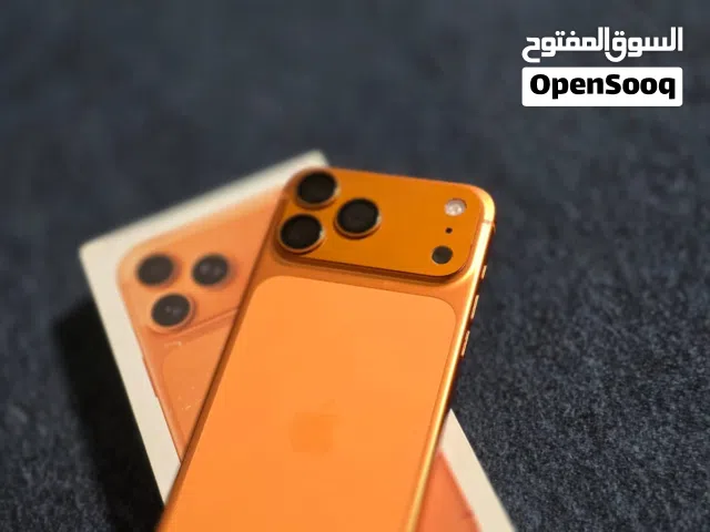ايفون 17 pro max بحالة الوكالة امريكي اصلي من شركة ابل مع ضمان سنتين