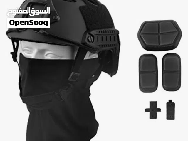 العلامة التجارية لوجو خوذة تكتيكية سريعة بي جيه للايرسوفت مع غطاء راس 12 في