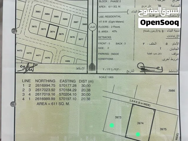 Residential Land for Sale in Al Batinah Al Masnaah