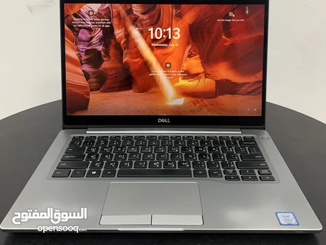 DELL COR i7 ram 16gb ssd256gb touchscreen window 10 original  screen 13.3