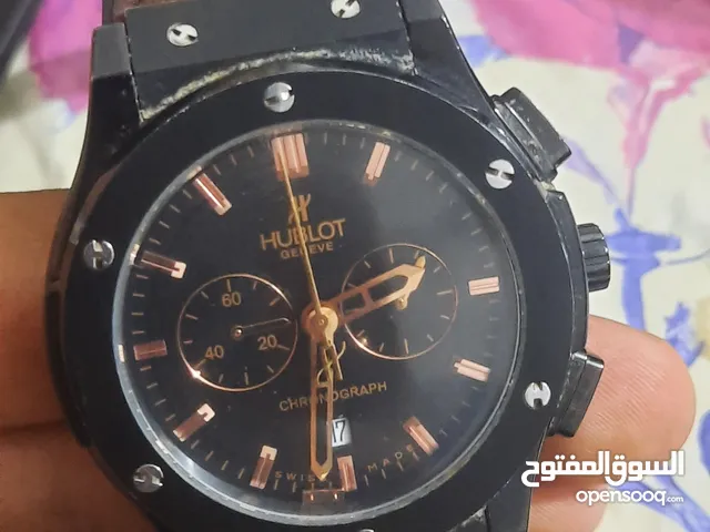 ساعة hublot big bang chronograph مستعملة و مكسورة