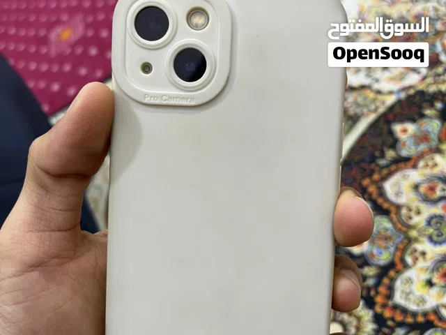 آيفون 13لون ابيضّ ذاكر 256بطاربه 90سعر مناسب