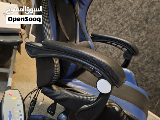 كرسي جيمنج مع تدليك وسماعات ستيريو، gaming chair with massaging and stereo system