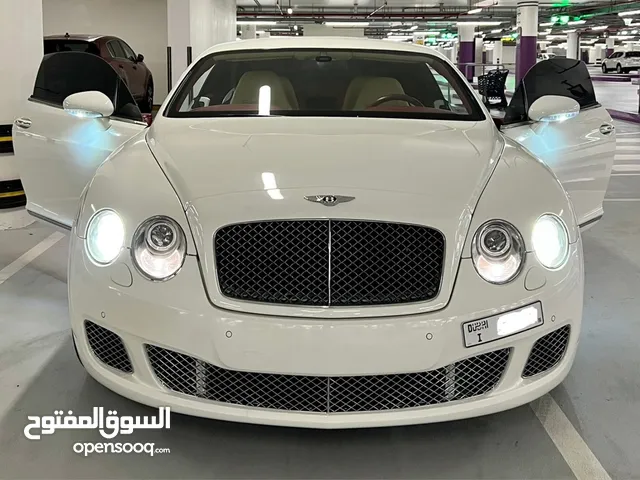BENTLEY CONTINENTAL GT SPEED W12 COUPE 2009  LOW MILEAGE  CLEAN  WHITE  SERVICED  PRICE DROP SEE NOW