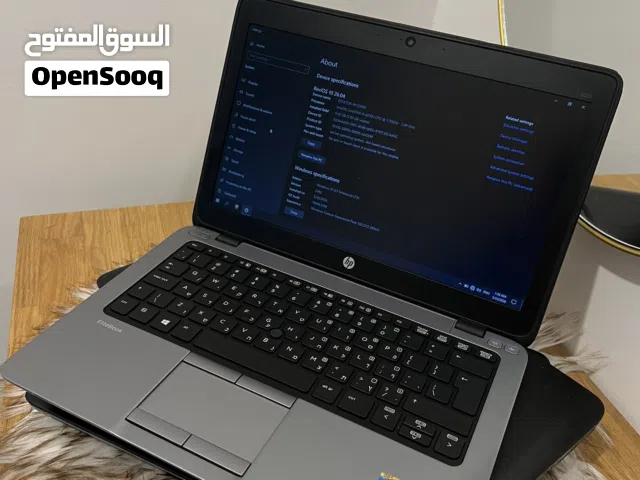 عرض على اخر جهازين HP Elitebook  بمعالج I5 جيل رابع وخامس كيبورد مضيء 8 جيجا رام و120 جيجا SSD