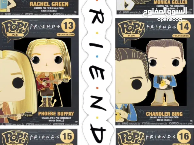 مجموعة شخصيات مسلسل فرندز الشهير ( أصلية ) لمحبي التجميع