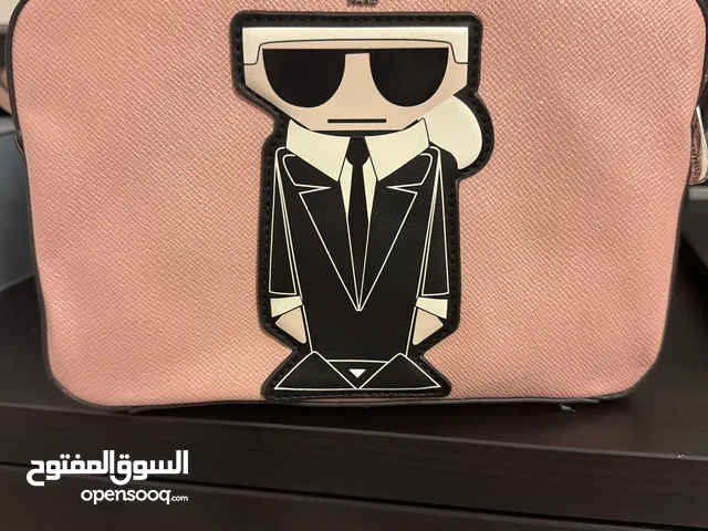 Karl Lagerfeld pink cross body bag