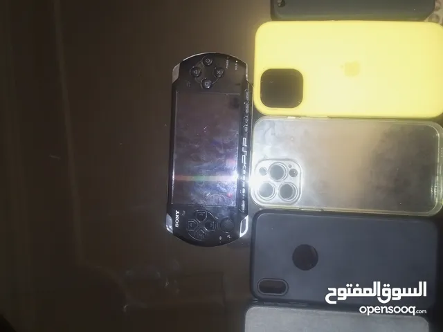 كفرات ايفون مع بور بانك مع جهاز PSP 3001 اقرأ الوصف