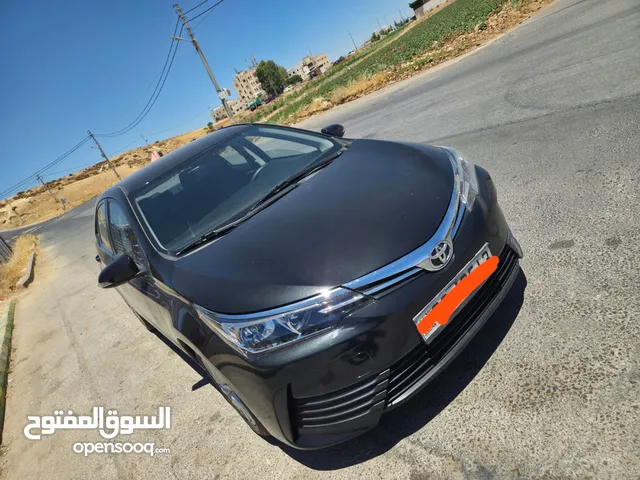 تويوتا كورولا (2017) بنزين وارد الشركة المركزية تويوتا فحص كامل بسعر مميز وأقل سعر بالسوق.