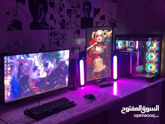 كمبيوتر العاب مع الملحقات