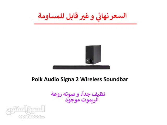 Polk Audio Signa S2 Sound Bar & Wireless Subwoofer