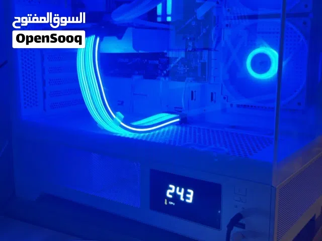 Custom White Gaming Desktop PC with RGB Cooling and Liquid CPU Cooler, installments available 500