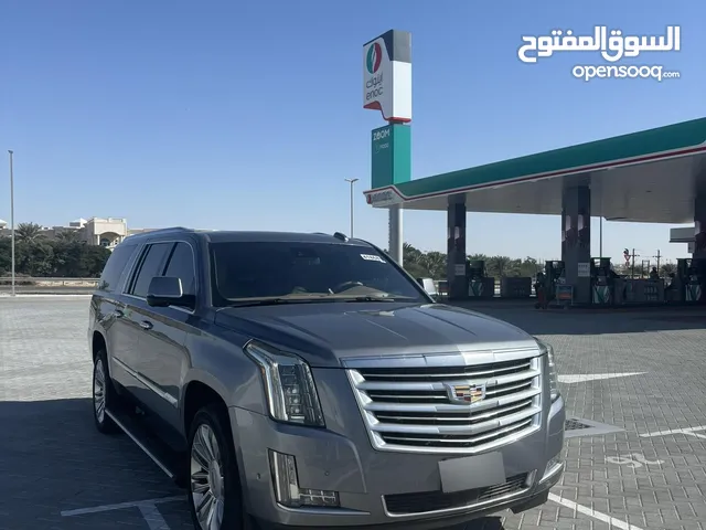 كاديلاك إسكاليد خليجي 82 الف فقط (للبيع بالتأمين)، بلاتينيوم فل الفل