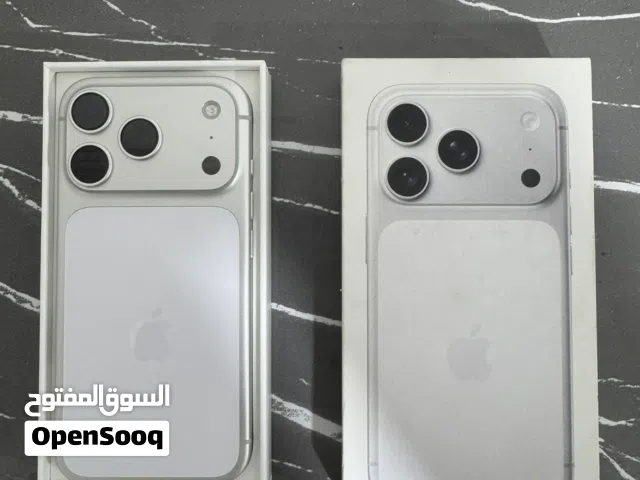 iPhone 17 pro 256 gb battery 100% استعمال شهرين فقط الجهاز ولا خدش