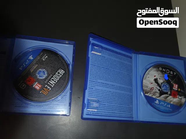 Resident evil 7 ps4 Ghost of tsushima ps4 للبيع او تبديل   عربيات .       المكان طرابلس قصر بن غشير