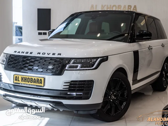 Range Rover Vogue 2021 Autobiography Black package السيارة وارد الماني و صيانة الشركة