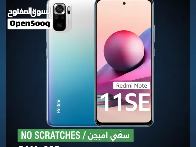 Xiaomi Redmi Note 11SE Blue Mobile Phone - Excellent Condition, 64GB Storage