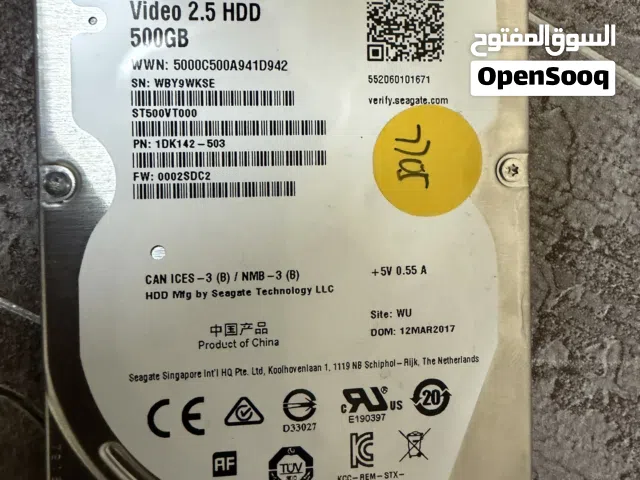 Hard disk seagate 2.5 HDD 500 gb