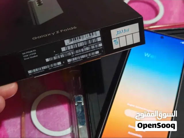 Name/Samsung Z Fold 6 Storage / 512  سامسونج زد فولد 6 مساحة التخزين /512