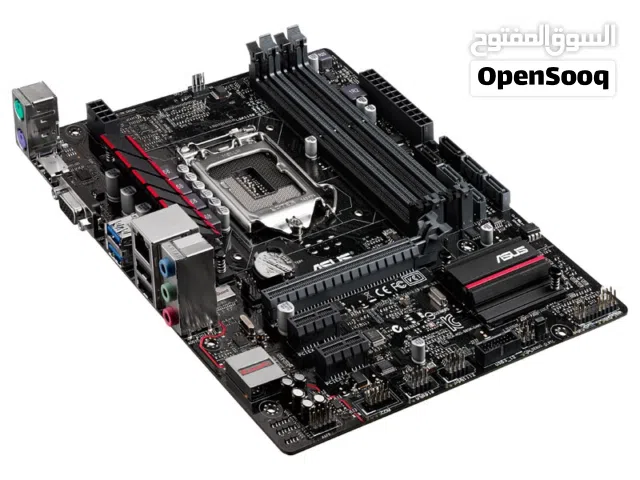 motherboard asus b85m gamer للبيع مع رام