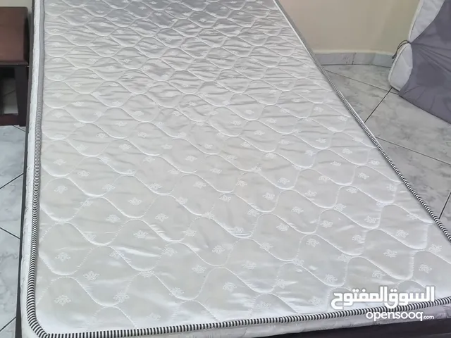 Bed with mattress